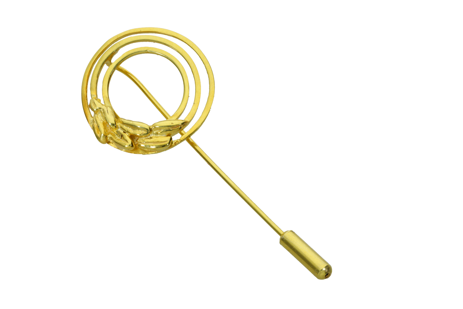 Καρφίτσα σε ασήμι 925° επιχρυσωμένη Γούρι 2026 