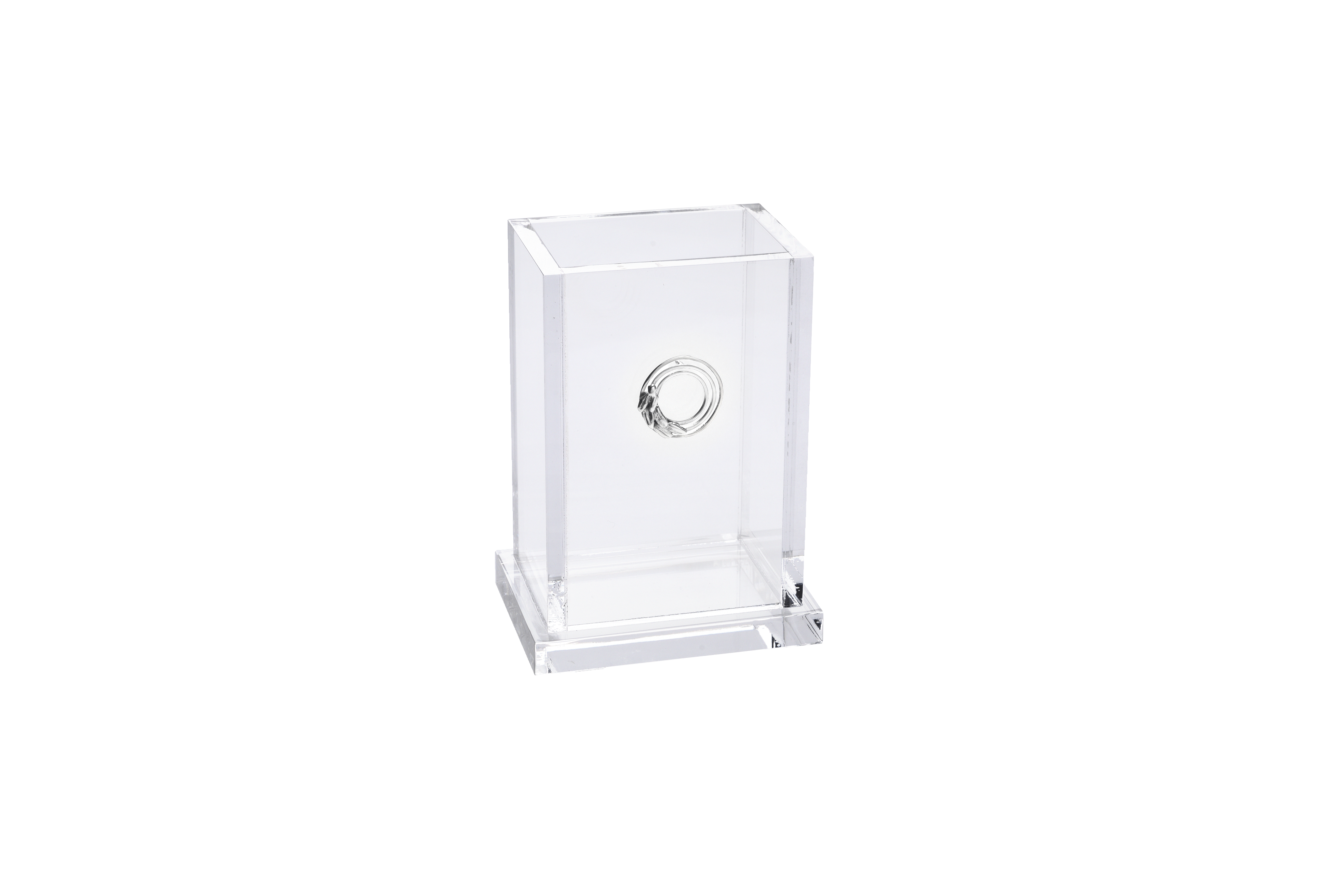 Μολυβοθήκη σε πλέξι γκλας με Γούρι 2026 ΣΙΤΩ σε ασήμι 925°