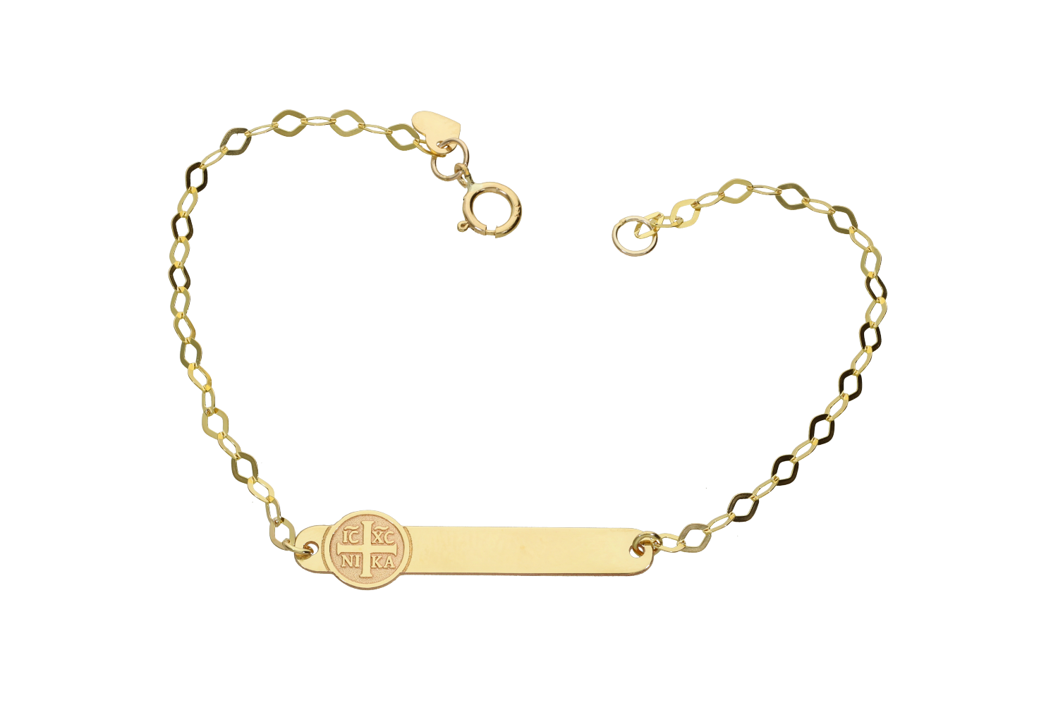 Ταυτότητα παιδική σε χρυσό 9Κ με ICXCNIKA