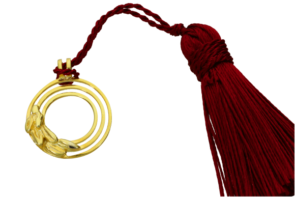 Μενταγιόν σε ορείχαλκο Γούρι 2026 